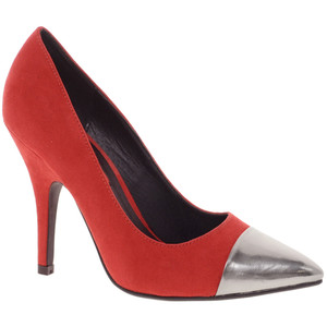 What to Wear: Paint the Town RED in London Rebel Cap Toe Pumps