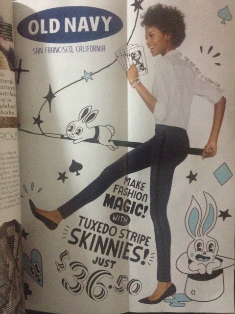 I clearly had this page marked n my magazine lol
